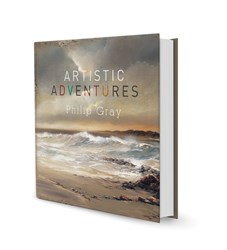 Artistic Adventures (Open) by Philip Gray - Book sized 11x11 inches. Available from Whitewall Galleries